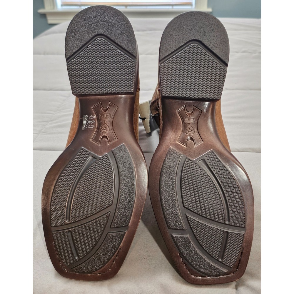 Ariat® (Men's 9.5 D) Plano™ Western Square Toe Cowboy Boot in Woody Tan - $240 - Picture 12 of 12
